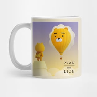 Hello! Ryan Kakao Friends (헬로! 라이언 카카오프렌즈) - Ryan The Lion Mug